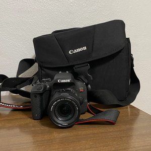 Canon EOS Rebel T7i DSLR Camera + Lens & Accessories (10/10 Condition)